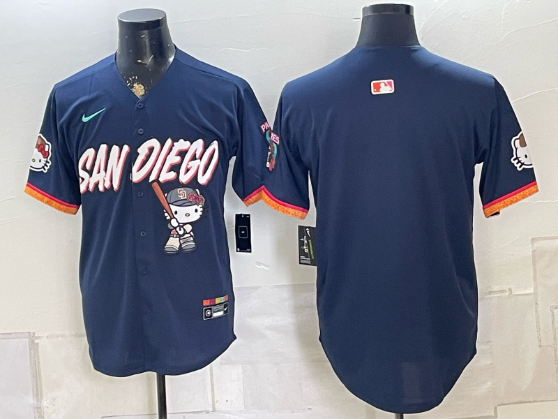 Men San Diego Padres blank blue Nike 2026 MLB Jersey 082800321